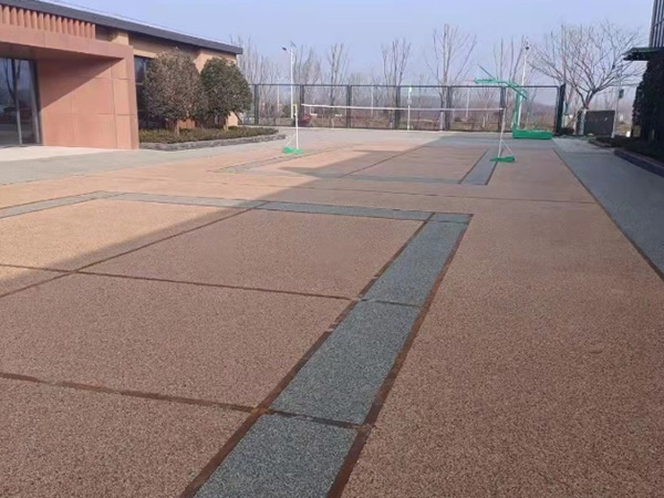 膠粘石透水地坪